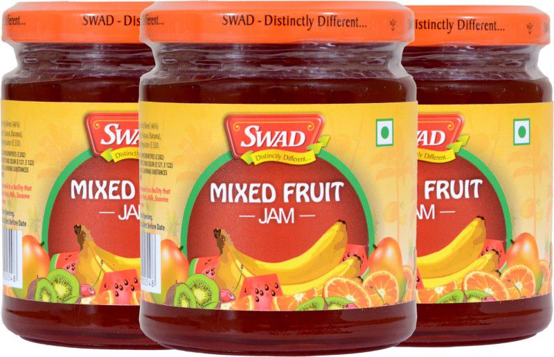 SWAD Mixed Fruit Jam 750 g  (Pack of 3)