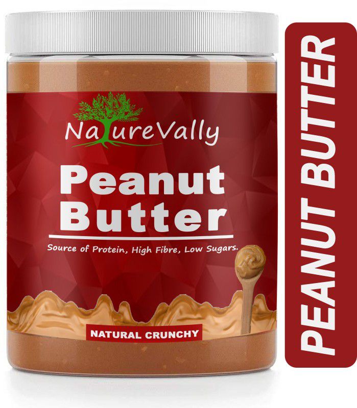 NatureVally Natural Crunchy Peanut Butter 850g Pack Of 2 | Rich in Protein Advanced 850 g  (Pack of 2)