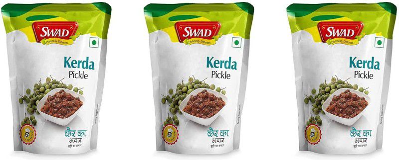 SWAD Delicious Tenti Dela Pickle/ Kerda Achar/ Gunda Pickle | Pack of 3 | 200g Each Tenti Pickle  (3 x 200 g)