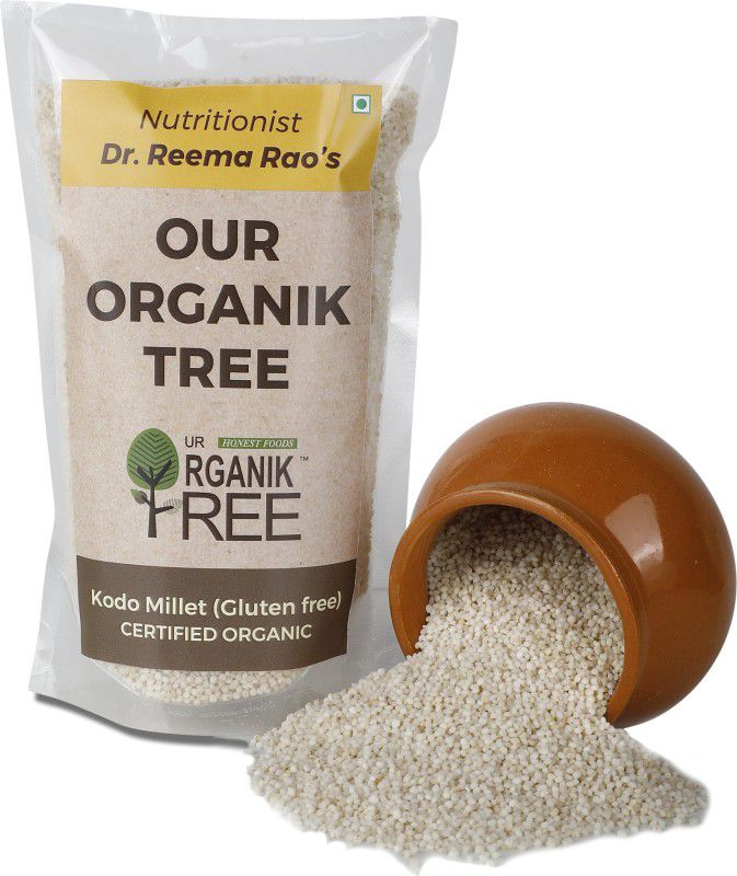 Our Organik Tree Certified Organic Kodo Millet | Gluten Free | Ancient Grains | Diabetic Friendly | Weight Loss | Non Gmo 800gm Kodo Millet  (800 g)