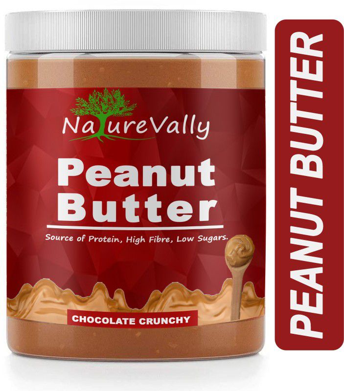 NatureVally Chocolate Crunchy Peanut Butter 1Kg Pack Of 2 | Rich in Protein Premium 1 kg  (Pack of 2)