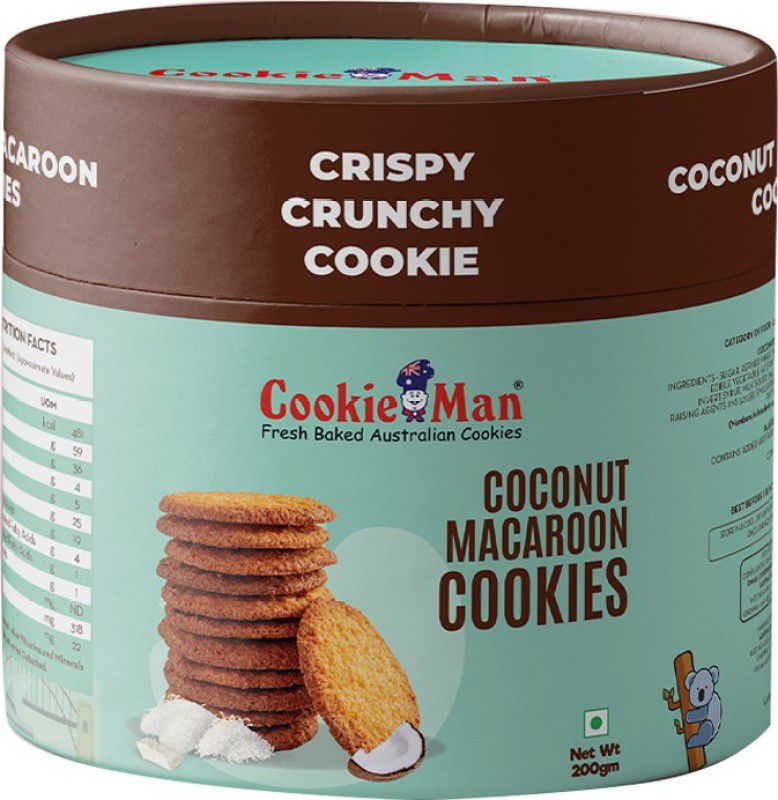 Cookieman Premium Coconut Cookies Cookies  (0.2 kg)
