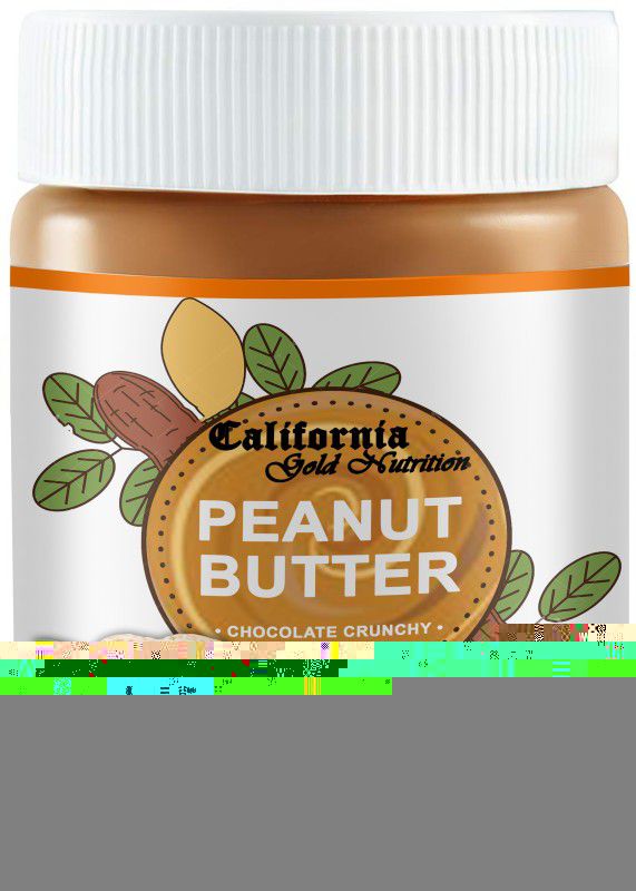 California Gold Nutrition Chocolate Crunchy Peanut Butter 400g | Rich in Protein Advanced 400 g
