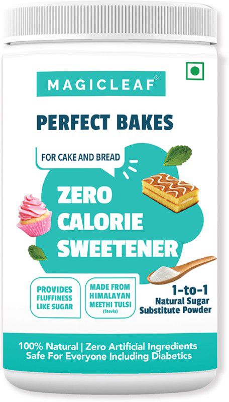 Magicleaf Perfect Bakes (400 gram) Healthy Sugar Substitute for Baking , Zero Calories, Zero GI, Zero Net Carbs Sweetener  (400 g)