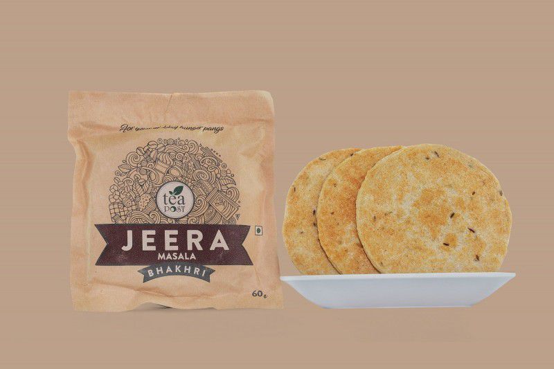 teapost Jeera Bhakhri - pack of 3  (3 x 60 g)