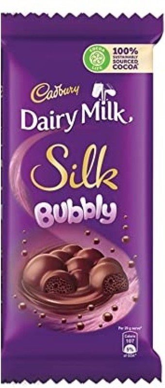 Cadbury DAIRY MILK SILK BUBBLY Bars  (120 g)