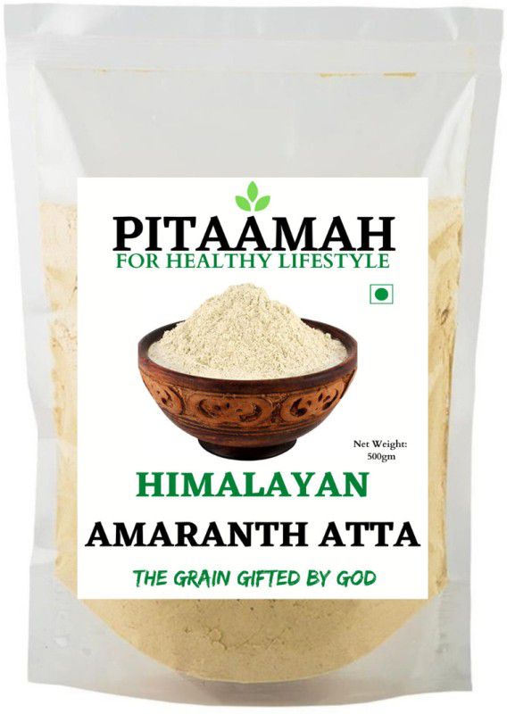 pitaamah Amaranth Atta - Amaranth flour - Rajgira Flour - Hand Roasted & Stone Ground  (1 kg)