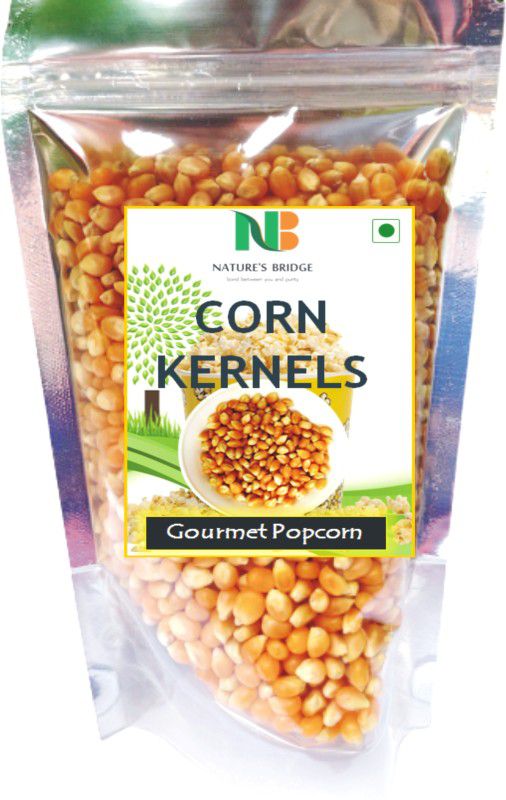 Nature's Bridge Popcorn Kernels Seeds / Corn Seeds for Popcorn / Pop Corn / Makki Dana - 1.8 Kg Simply Salty Popcorn  (1800 g)