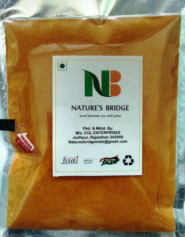 Nature's Bridge Organic Turmeric Powder/ Turmeric Powder/ Haldi Powder/ Turmeric Root Powder - (500gm)  (500 g)