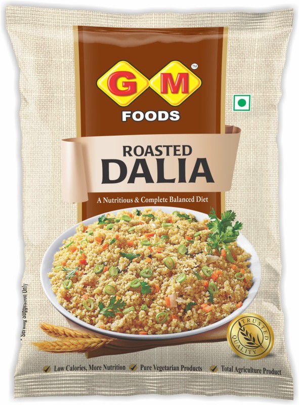 GM FOODS Roasted Dalia Whole Wheat  (400 g)