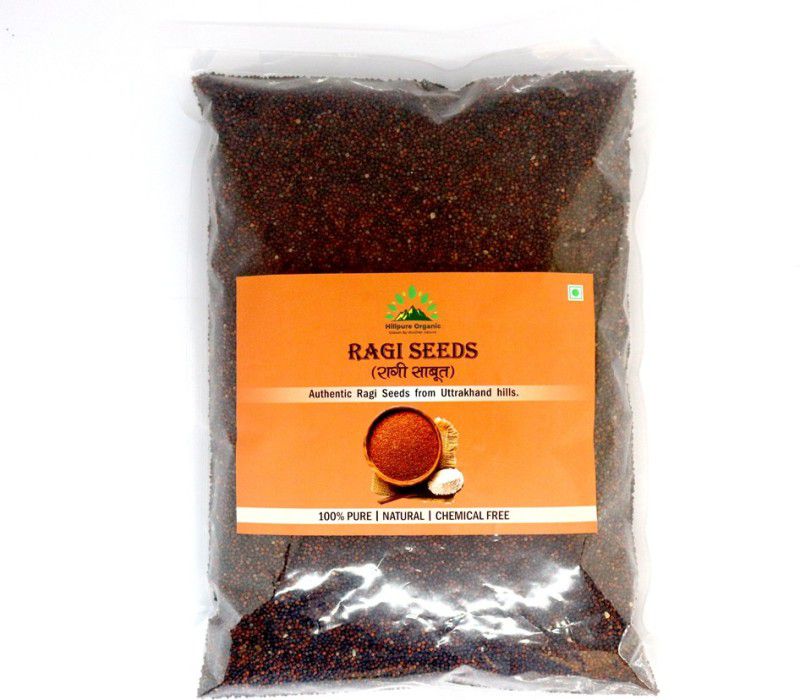 Hillpure Organic Ragi, Nachani Seed | Mandwa| Madua| Finger Millet (1 Kg ) Finger Millet  (1 kg)