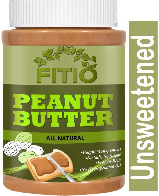 FITIO Nutrition 100% Pure Pro Peanut Butter | Natural (44) 500 g