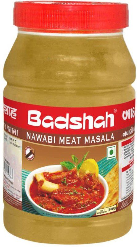 BADSHAH Nawabi Meat Masala | Blended Spice | Healthy Delicious & Flavourful Cooking  (500 g)