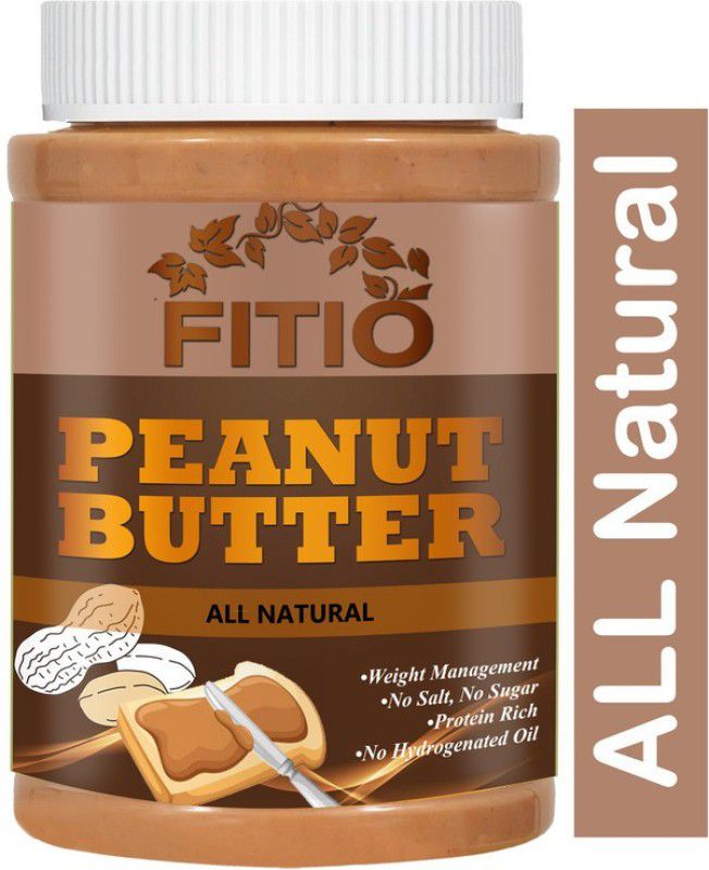 FITIO Nutrition Smooth Pro Peanut Butter| Natural (115) 450 g