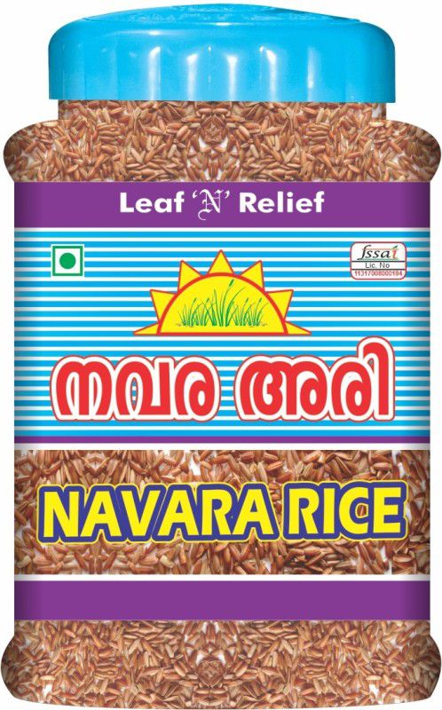 Leaf N Relief Navara RIce - Red Rice - 1 kg Red Navara Rice  (1 kg)