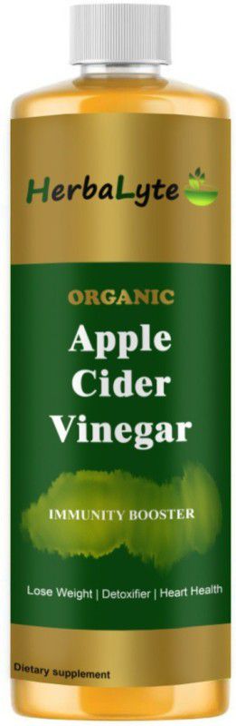 HERBALYTE Apple Cider Vinegar with Mother Vinegar For weight loss (S26) Premium Vinegar  (1000 ml)