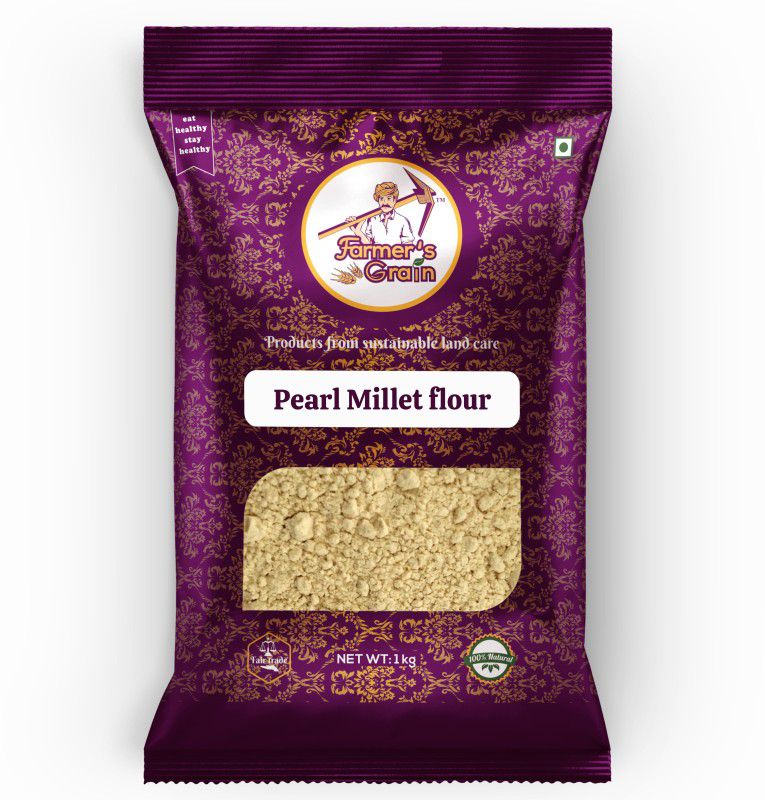 Farmers Grain Grinded Pearl Millet flour (1 kg)  (1 kg)