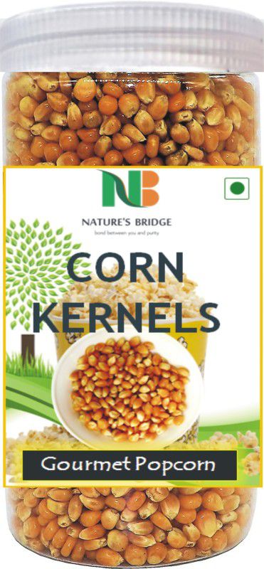 Nature's Bridge Popcorn Kernels Seeds 900 Gm Jar Pack / Corn Seeds for Popcorn / Pop Corn / Makki Dana Jar Kernels Popcorn  (900 g)