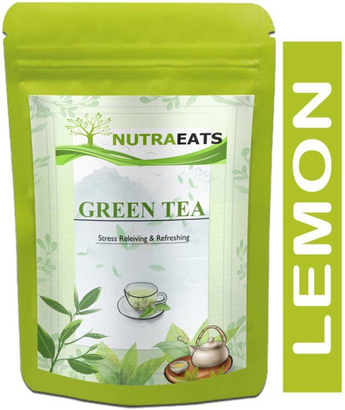 NutraEats Green Tea for Weight Loss | 100% Natural Green Loose Leaf Tea | Lemon Flavor Green Tea Pouch Pro (T879) Green Tea Pouch  (250 g)