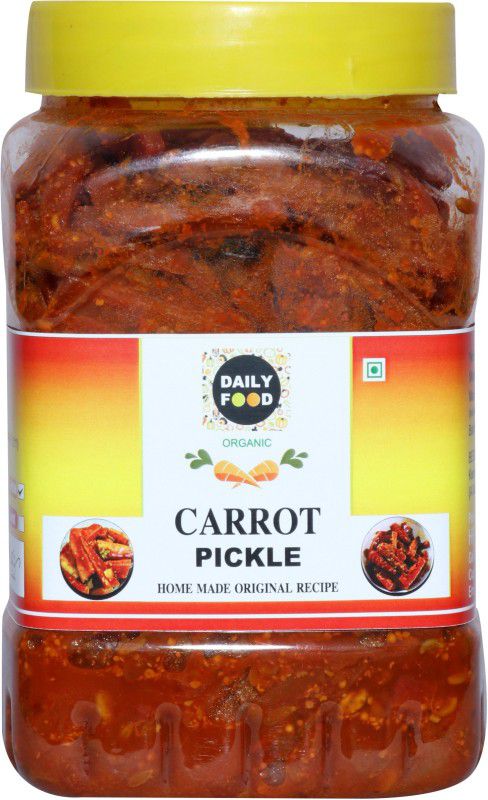 Daily Food Dry Carrot Pickle Gajar Ka Achar Homemade Organic (400 grams) Carrot Pickle  (400 g)