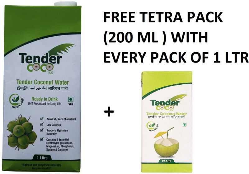 Tender Coconut Water 1 LTR  (3 x 0.33 L)