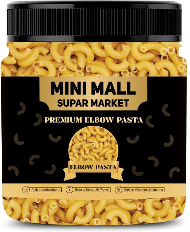 MINIMALL SUPER MARKET Elbow Pasta/Durum Wheat Pasta Jar/Instant Pasta Treat Pasta  (500 g)