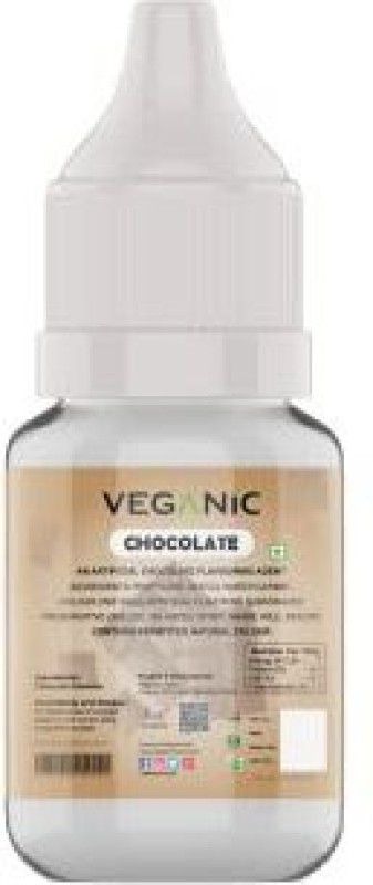 Veganic Chocolate Flavour Essence For Cake Baking Extract for Baking Cakes Chocolate Liquid Food Essence  (100 ml)