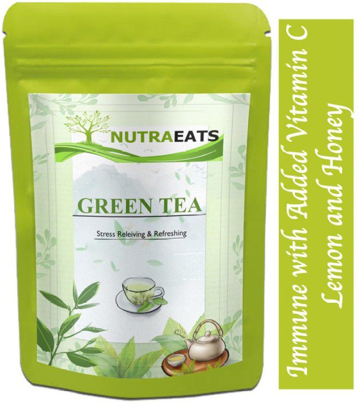 NutraEats Green Tea for Weight Loss | 100% Natural Green Loose Leaf Tea | Honey, Lemon, Immunity Booster Flavor Green Tea Pouch Ultra (T812) Green Tea Pouch  (500 g)