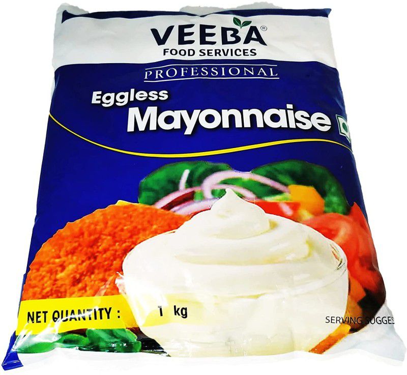 VEEBA Eggless Mayonnaise (Professional) 1 kg Sauce  (1000 g)