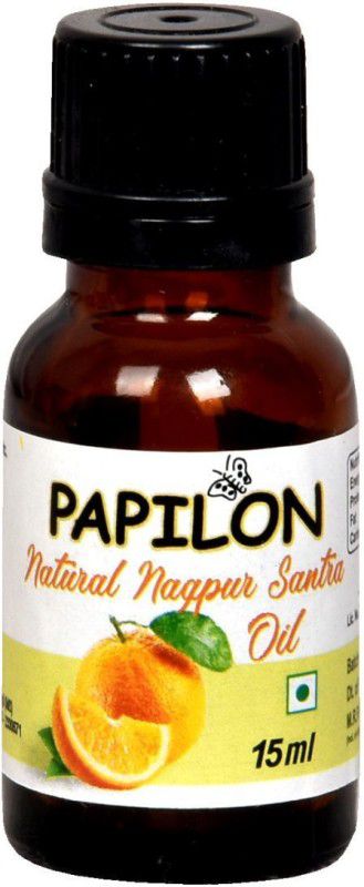 PAPILON Natural Nagpur Orange Oil 15ml Orange Liquid Food Essence  (15 ml)