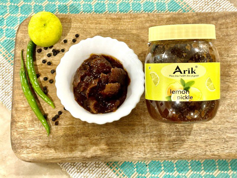 Arik Lemon Pickle Nimbu Achaar Sweet and Sour Lemon Pickle  (475 g)