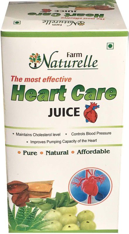 Farm Naturelle -The Finest 400 Ml Pack. Heart Care Juice Herbal Juice  (2 x 200 ml)