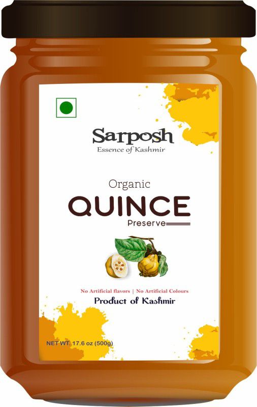 SARPOSH Quince/Behi Organic Jam with Fruit Pulp/Rare fruit of Kashmir valley 500 g