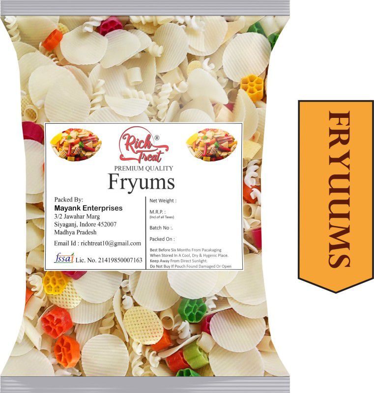 Rich Treat Mixed Fryums | Ready to Fry | Fryums 500 g