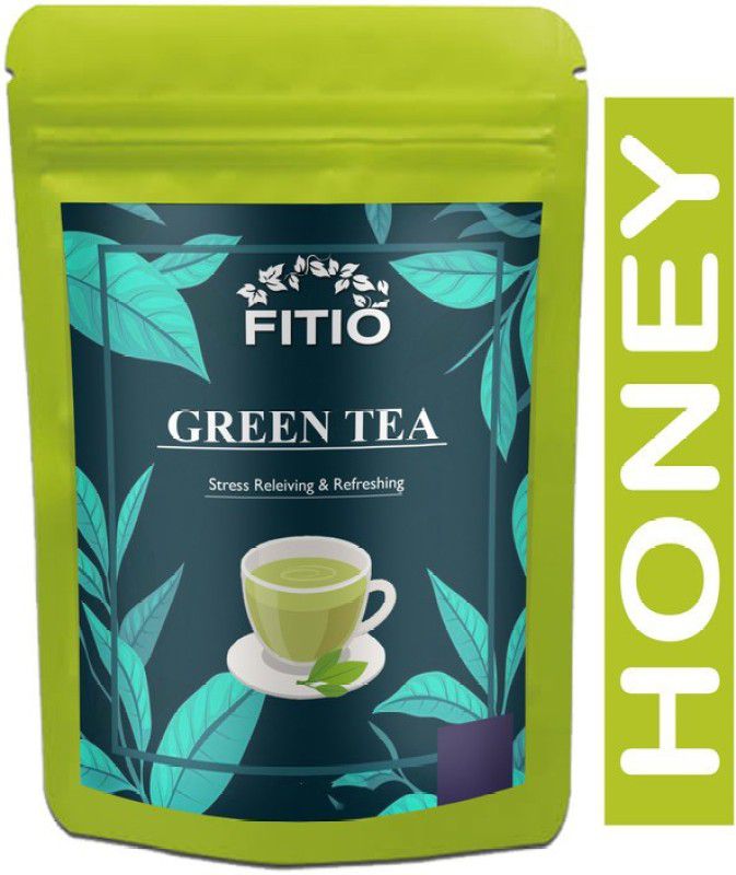 FITIO Green Tea for Weight Loss | 100% Natural Green Loose Leaf Tea | Honey Flavor Green Tea Pouch Advanced (T475) Green Tea Pouch  (3000 g)
