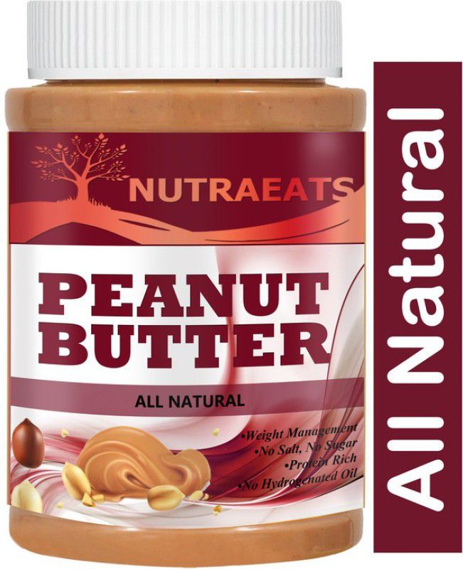 NutraEats Nutrition 100% All Natural Peanut Butter Ultra(126) 1 kg