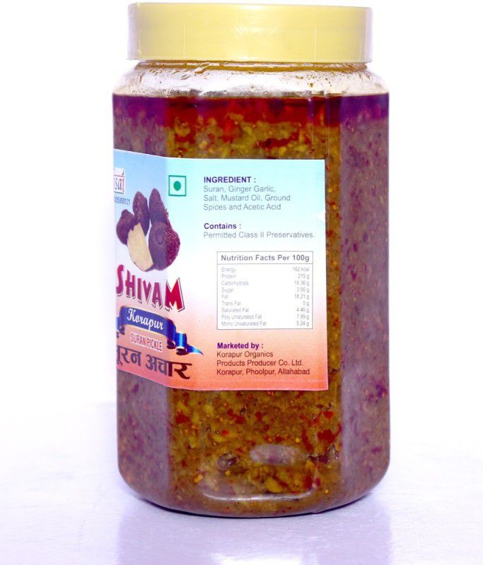 Shivam SURAN PICKLE 1 KG Ginger Pickle  (1000 g)