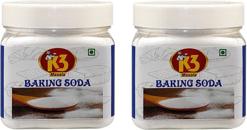 K3 Masala Baking Soda 250gm(Pack of 2) Baking Soda Powder  (2 x 250 g)