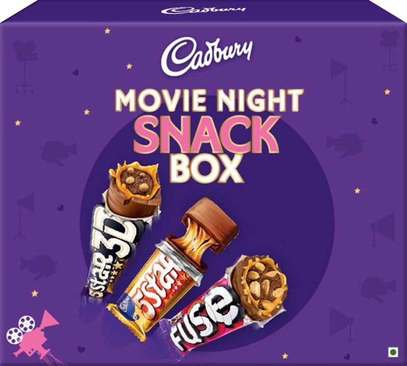 Cadbury Movie Night Snack Box Bars  (260 g)