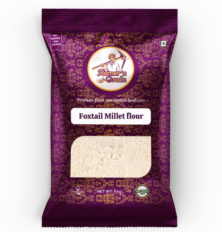 Farmers Grain Grinded Foxtail Millet flour (5 kg)  (5 kg)