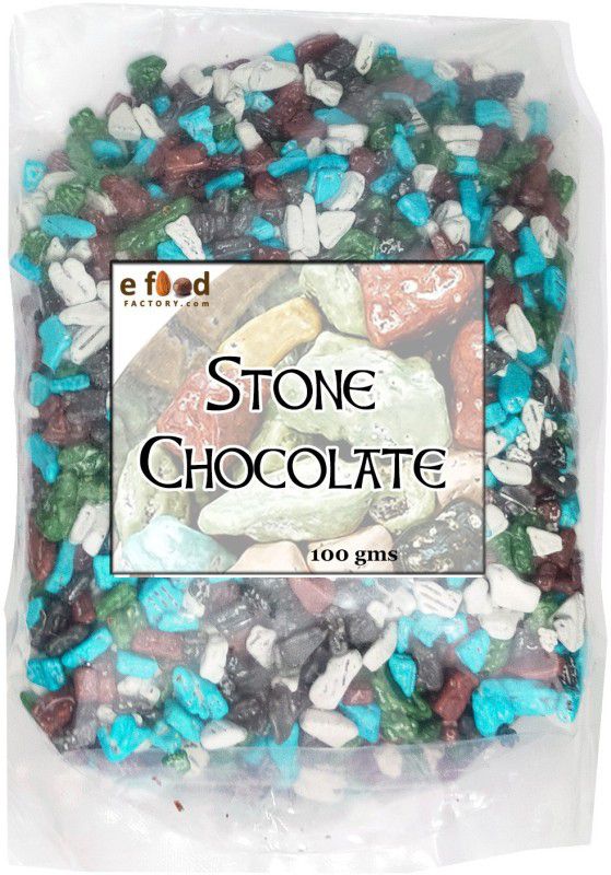 E Food Factory 100 Gm Stone Chocolate In Pouch Caramels  (100 g)