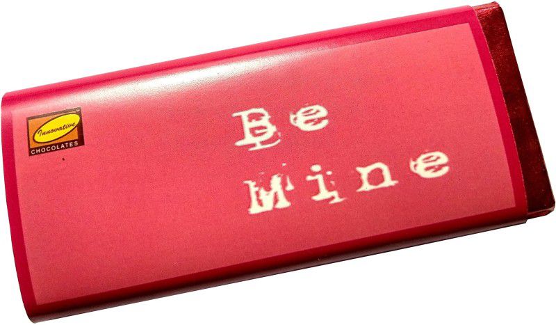 Innovative Valentine Chocolate with BE MINE quote Bars  (55 g)