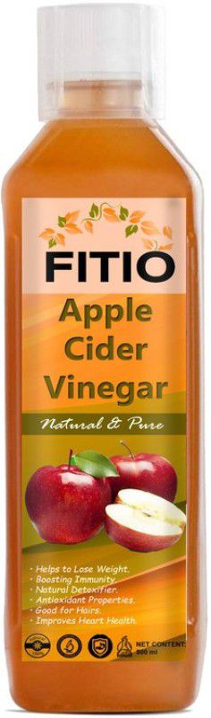 FITIO Nutrition Apple Cider Vinegar With Mother Vinegar Vinegar (O) Vinegar  (500 ml)