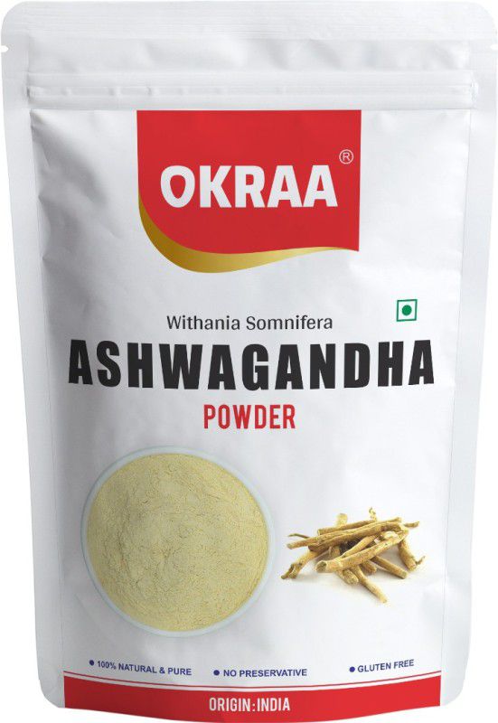 OKRAA Ashwagandha Root Powder - 100 GM  (100 g)