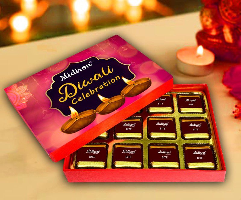 Midiron Premium Diwali Celebration Chocolate Gifts Bites  (200 g)