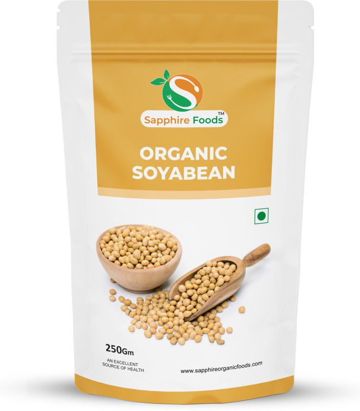 Sapphire Foods Organic Soya Bean (Whole)  (250 g)