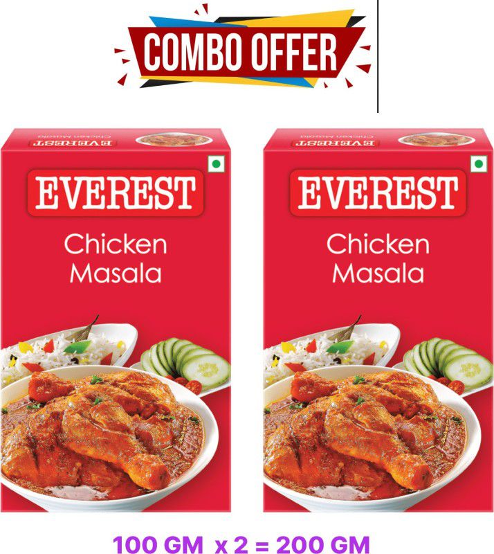 EVEREST Chicken Masala Combo Pack of 2 ( 100gm Each )  (2 x 50 g)