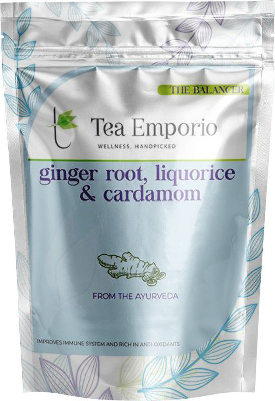 Surajmukhi Tea Pvt. Ltd. THE BALANCER TEA Ginger, Cardamom, Fennel Black Tea Pouch  (50 g)