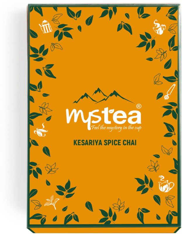 mystea Kesariya Spice Chai Saffron Black Tea Vacuum Pack  (250 g)
