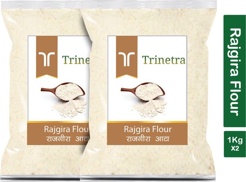 Trinetra Best Quality Rajgira Atta (Amarnath Flour)-1Kg (Pack Of 2)  (2000 g, Pack of 2)